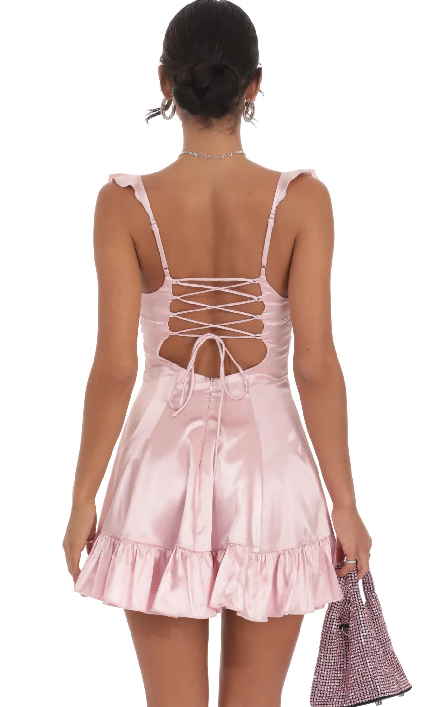 LUCY IN THE SKY Mini Dresses^A-Line Dress In Pink