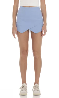 LUCY IN THE SKY Skirts|Shorts^Asymmetric Skort In Blue