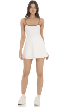 LUCY IN THE SKY Mini Dresses^Athletic Dress In White