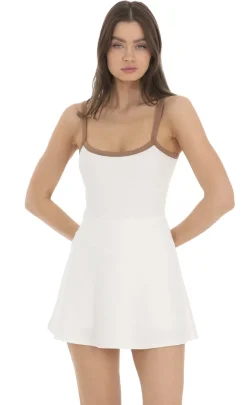 LUCY IN THE SKY Mini Dresses^Athletic Dress In White
