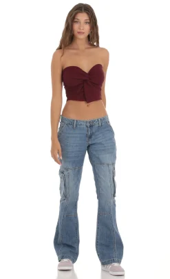 LUCY IN THE SKY Jeans^Cargo Jeans In Denim
