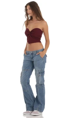 LUCY IN THE SKY Jeans^Cargo Jeans In Denim