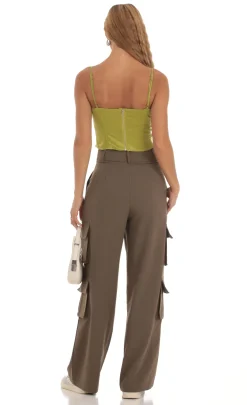 LUCY IN THE SKY Pants^Cargo Pants In Brown