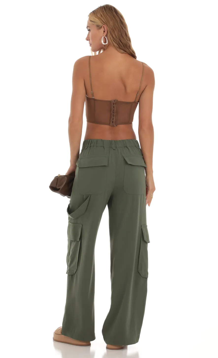 LUCY IN THE SKY Pants^Cargo Pants In Green