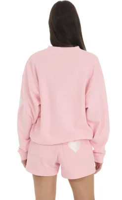 LUCY IN THE SKY Loungewear|Jumpers & Cardigans^Embroidered Jumper In Pink