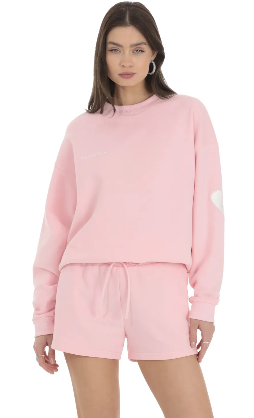 LUCY IN THE SKY Loungewear|Jumpers & Cardigans^Embroidered Jumper In Pink