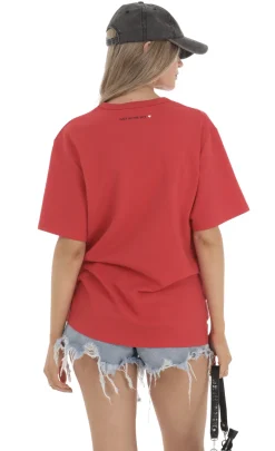 LUCY IN THE SKY T-Shirts^Los Angeles T-Shirt In Red