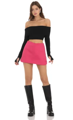 LUCY IN THE SKY Skirts|Shorts^Mini Skort In Pink