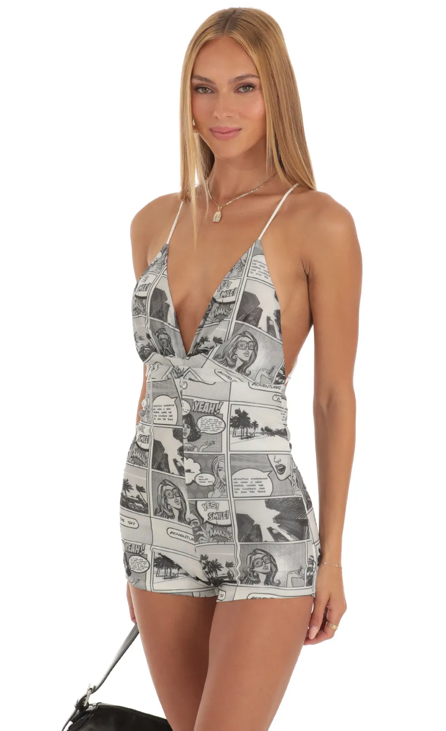 LUCY IN THE SKY Rompers^Romper In Comics Print