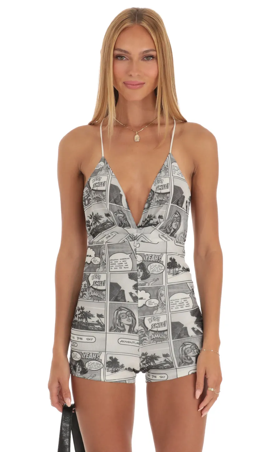 LUCY IN THE SKY Rompers^Romper In Comics Print