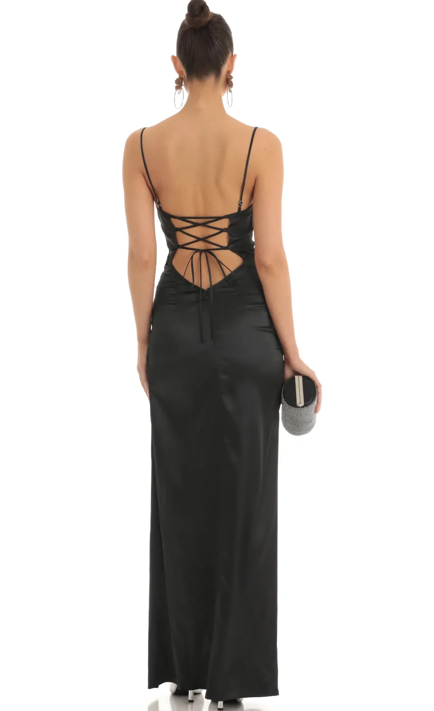 LUCY IN THE SKY Maxi Dresses^Twist Maxi Dress In Black