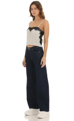 LUCY IN THE SKY Jeans^Wide Leg Jeans In Denim