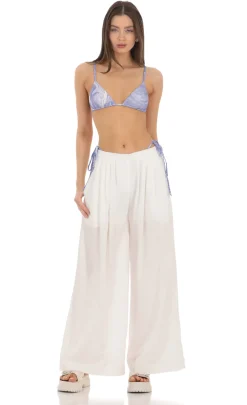 LUCY IN THE SKY Pants^Wide Leg Pants In White